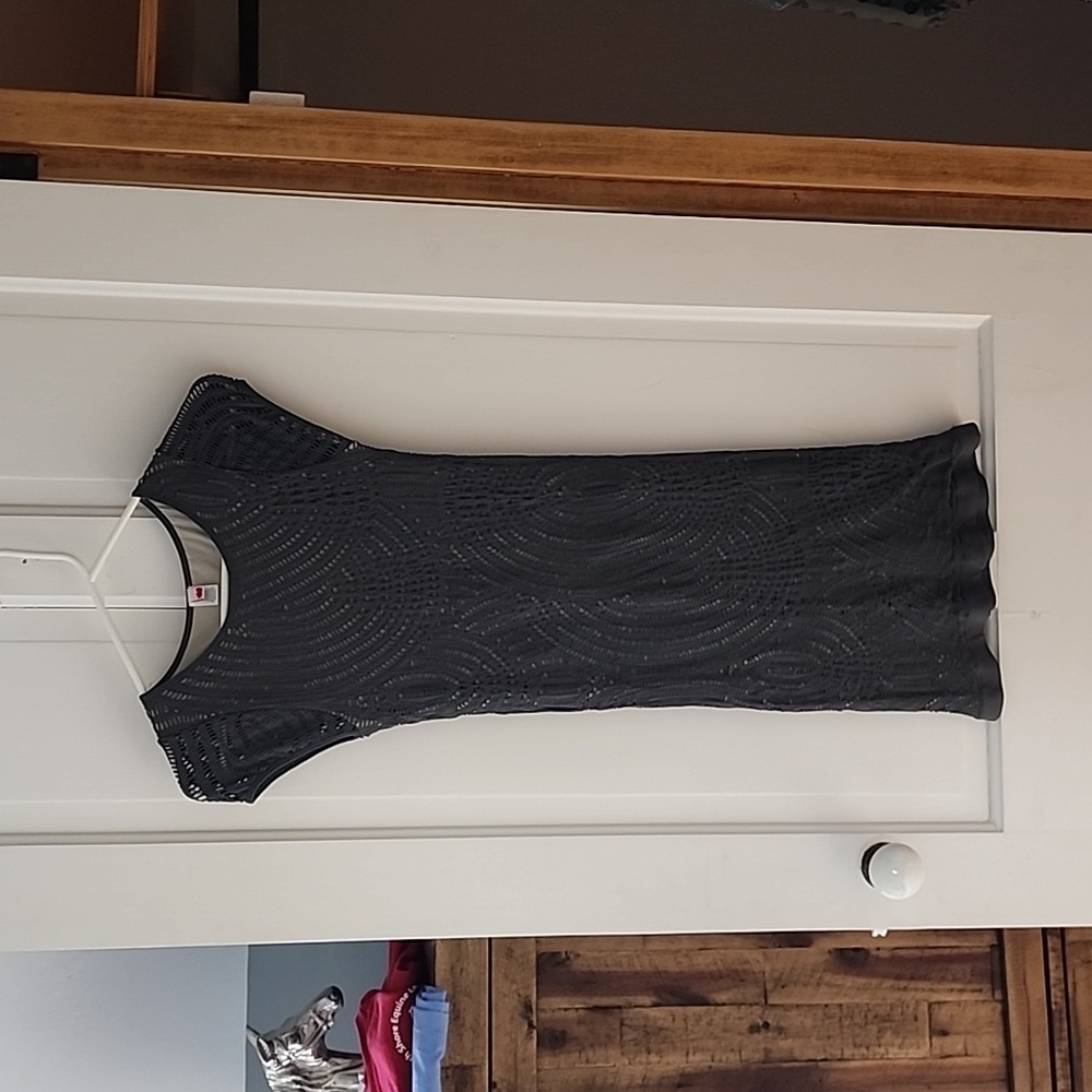 Gray bodycon dress